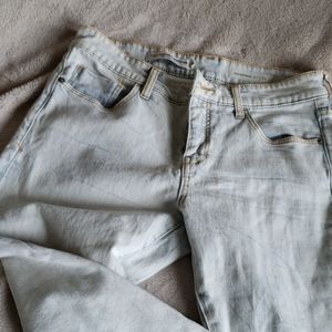 Anthropologie slim boyfriend jean